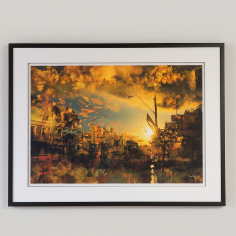 Landscape – Glass Framed Fine Art Print