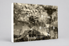 “Shades of the Historical Present Past” archival canvas print by Durham J White, featuring a monochromatic layered photographic artwork of Piper Street in Kyneton in rich greys, crisp whites, and deep ink blacks.