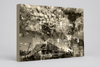 “Shades of the Historical Present Past” archival canvas print by Durham J White, featuring a monochromatic layered photographic artwork of Piper Street in Kyneton in rich greys, crisp whites, and deep ink blacks.