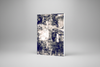 “The Puzzle” archival canvas print by Durham J White, featuring a monochromatic layered photographic artwork of Kyneton's historic architectural forms in velvet blacks, crisp whites, and subtle sepia undertones.