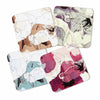 Four abstract cherry blossom art coasters with different colour scheme